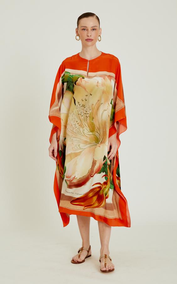 Mandacaru Quadratic Kaftan