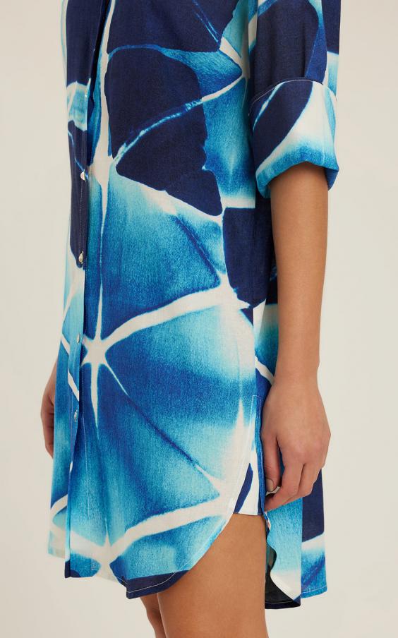 NORONHA CRIMPED KAFTAN