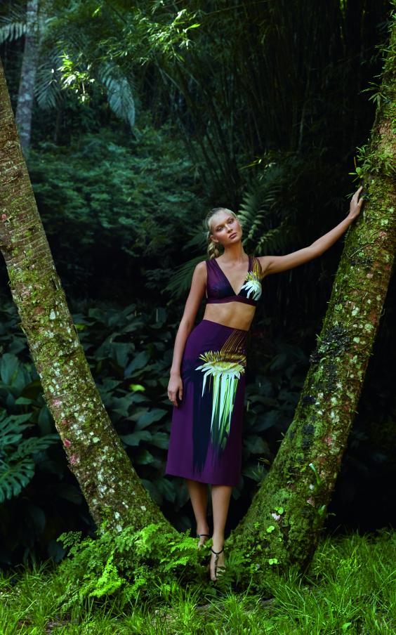 Passion Flower Knot Sarong 