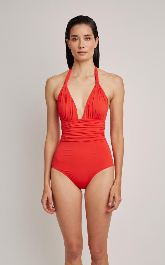 Pitanga Adjustable Halter Maillot