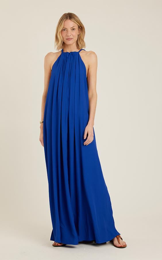ULTRAMARINE TIED DRESS