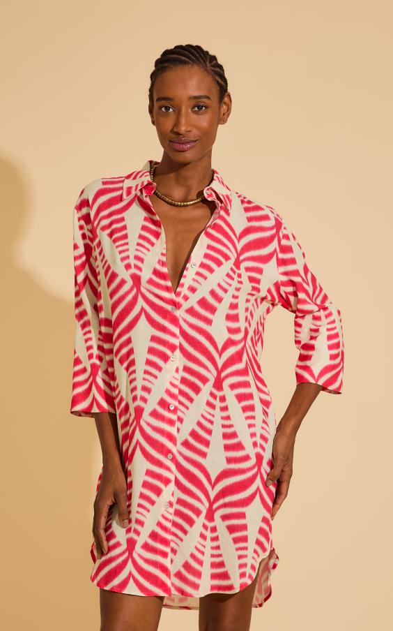 MARANTA REEF BASIC BUTTON-UP CHEMISIER