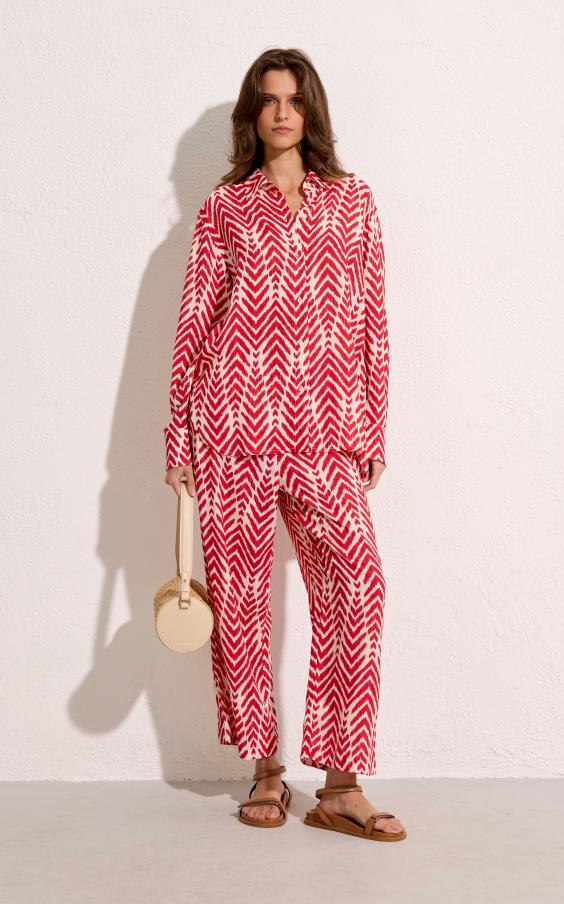 TAGINE ELASTIC WAISTBAND PANTS