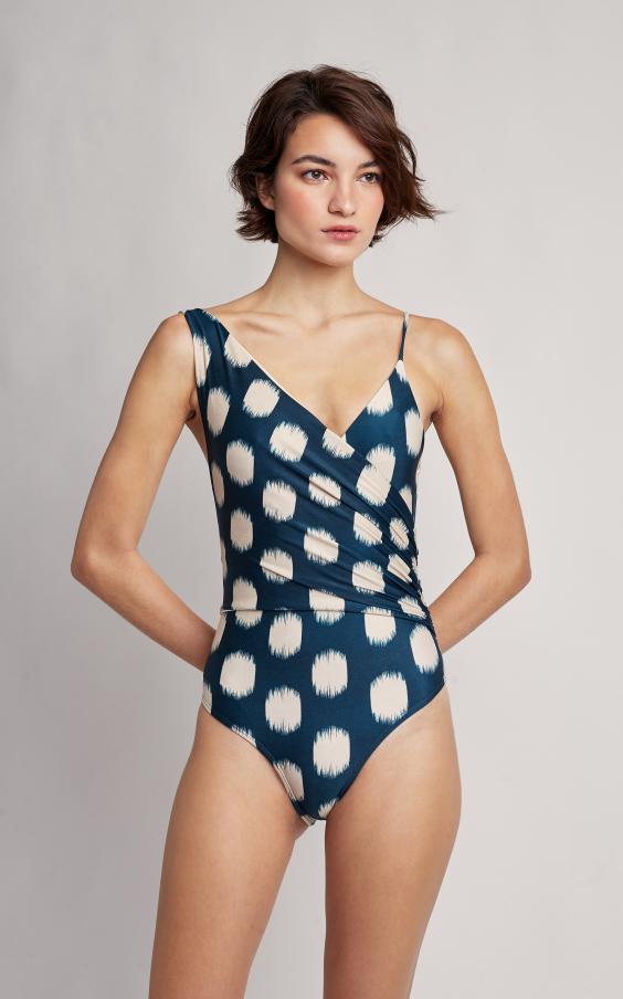 Asia Asymmetrical Cachecoeur Maillot