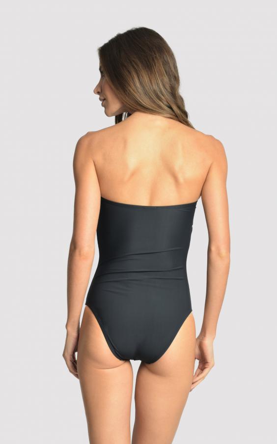 Black Drop Bandeau Maillot