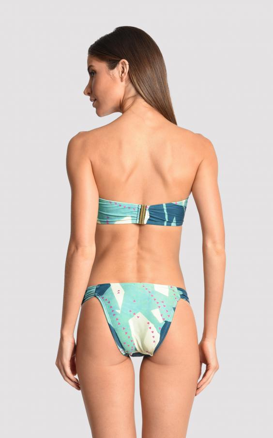 Amazonas Drop Bandeau Draped Bikini 