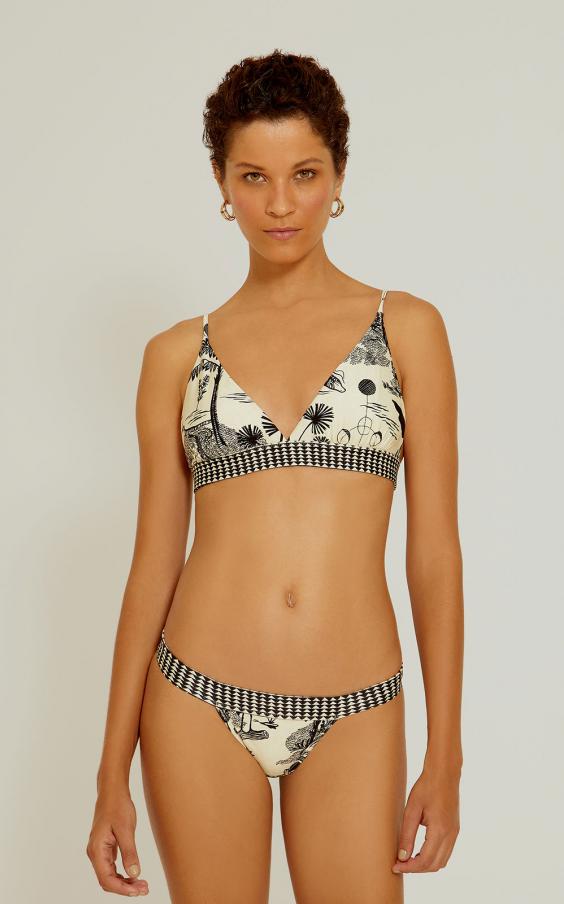 Savannah Long Halter Waistband Bikini