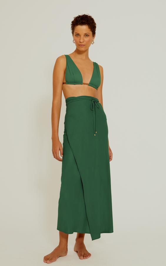 Brunswick Green Knot Sarong