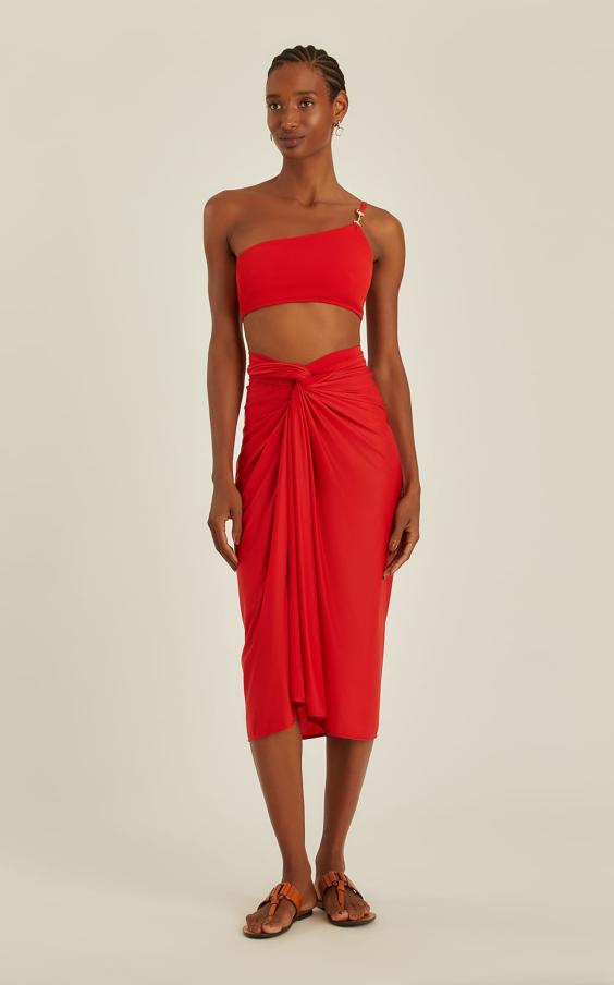 PAPRIKA KNOT SARONG