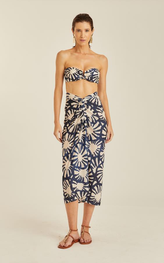 SUNFLOWER KNOT SARONG