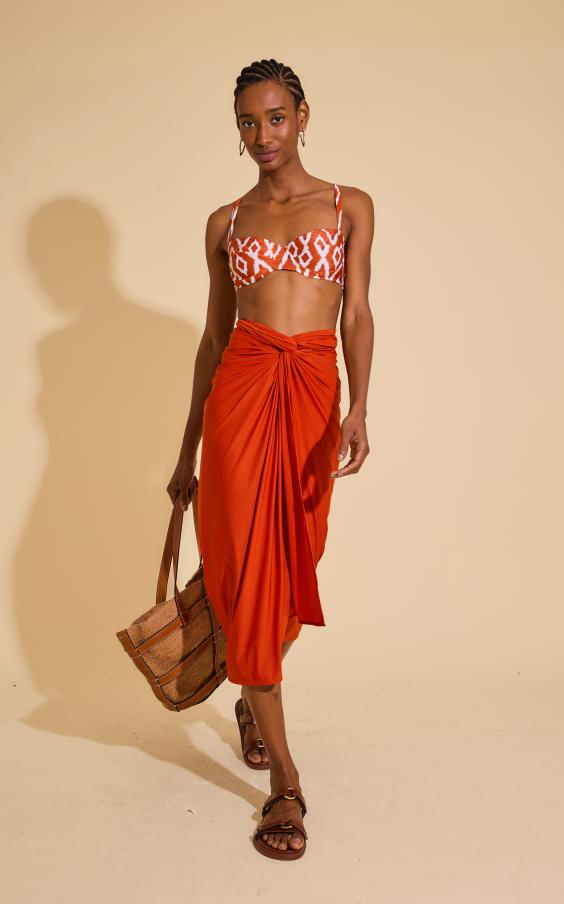 TURMERIC KNOT SARONG