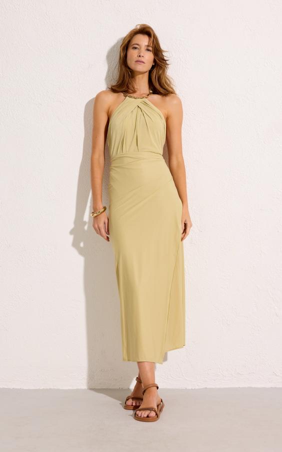 SAND BEIGE KNOT SARONG