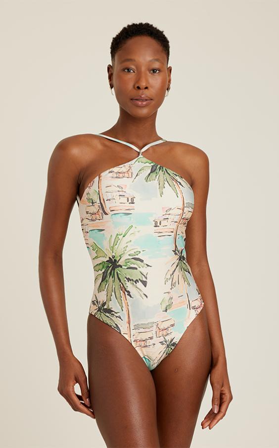 ITACARÉ HIGH NECK ONE PIECE