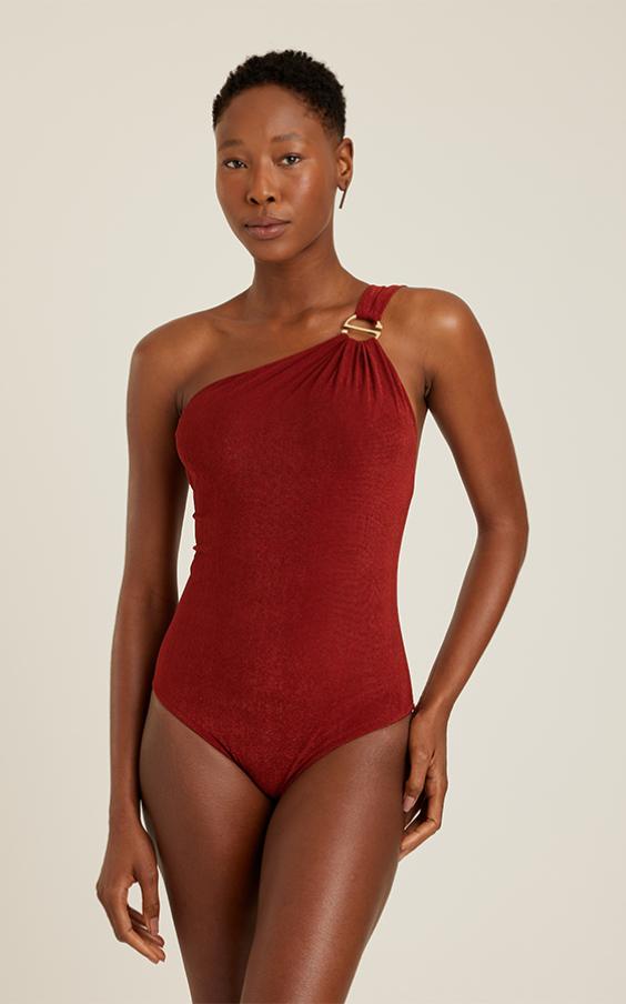CINNAMON RING SHOULDER ONE PIECE