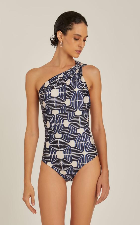 PAROS LOOP ONE SHOULDER ONE PIECE 