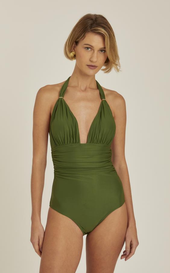 CACTUS ADJUSTABLE HALTER ONE PIECE