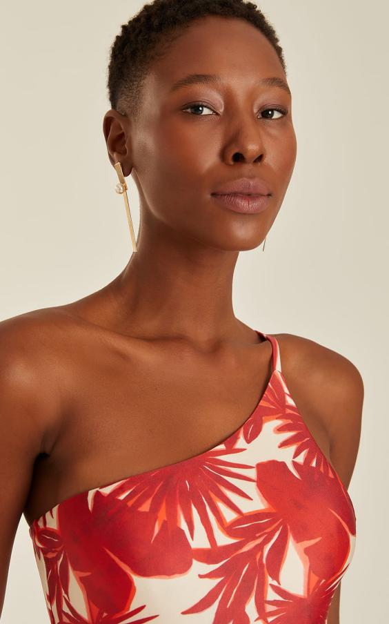 Zaire Draped One Shoulder One Piece | Lenny Niemeyer Europe