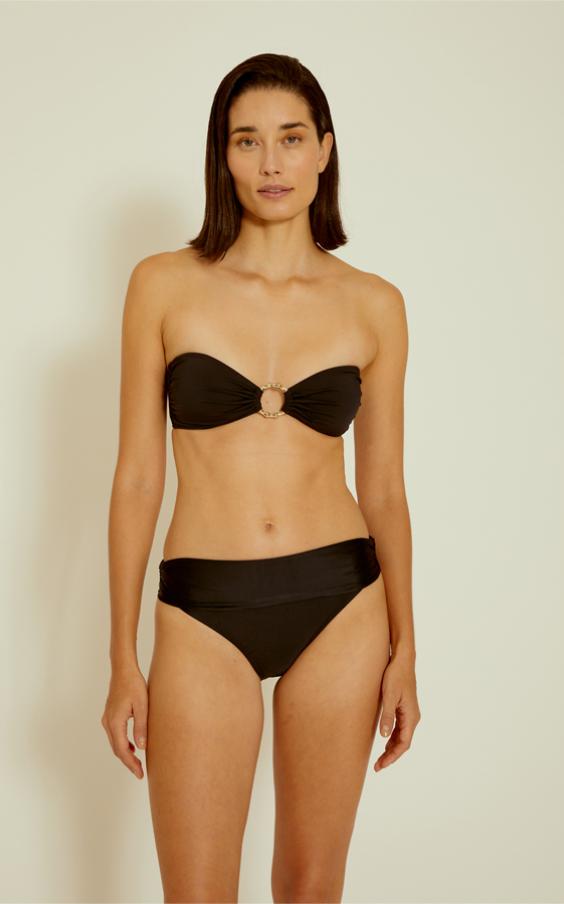 Black Ring Bandeau Hw Bikini