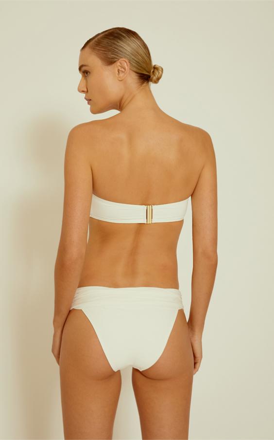 Off White Ring Bandeau Hw Bikini