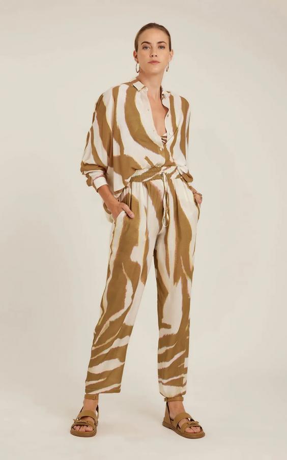 ORYX ELASTIC WAISTBAND PANTS