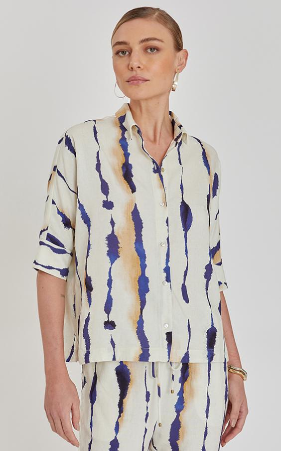 DUNE CROPPED WIDE SHIRT