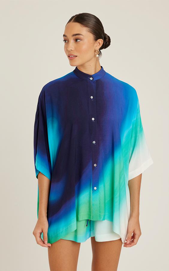 AGATHA PRIEST NECKLINE SHIRT