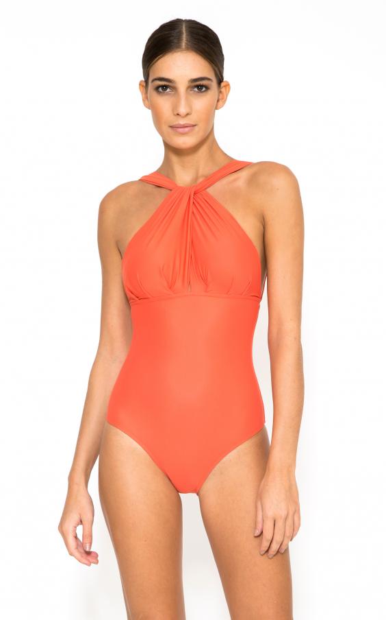 Pomme Neck Padded Maillot 