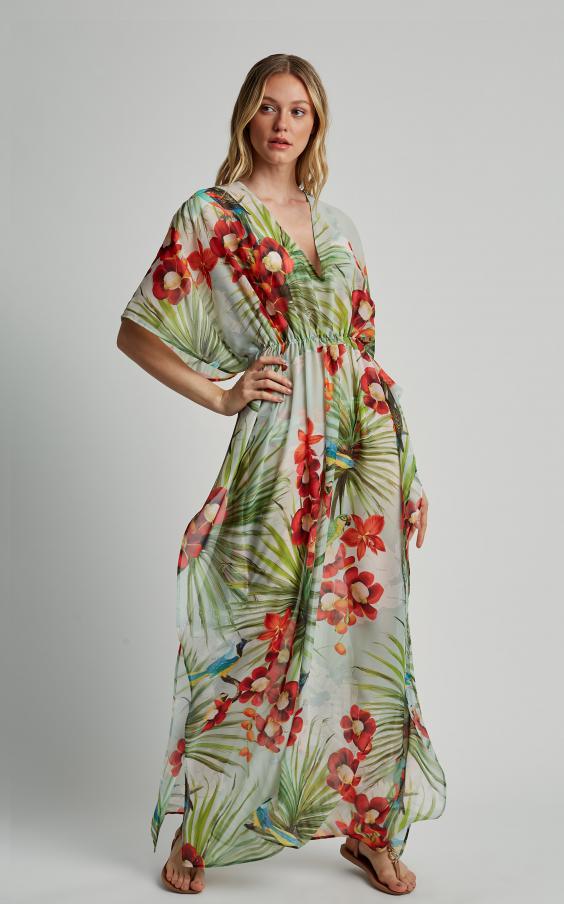 Map New Long Kaftan