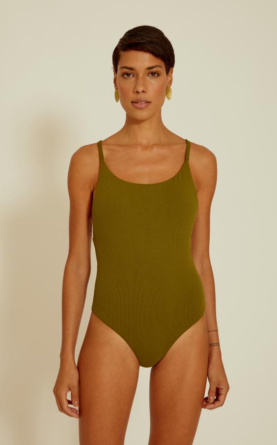 Moss Racerback One Piece