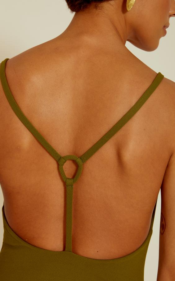 Moss Racerback One Piece