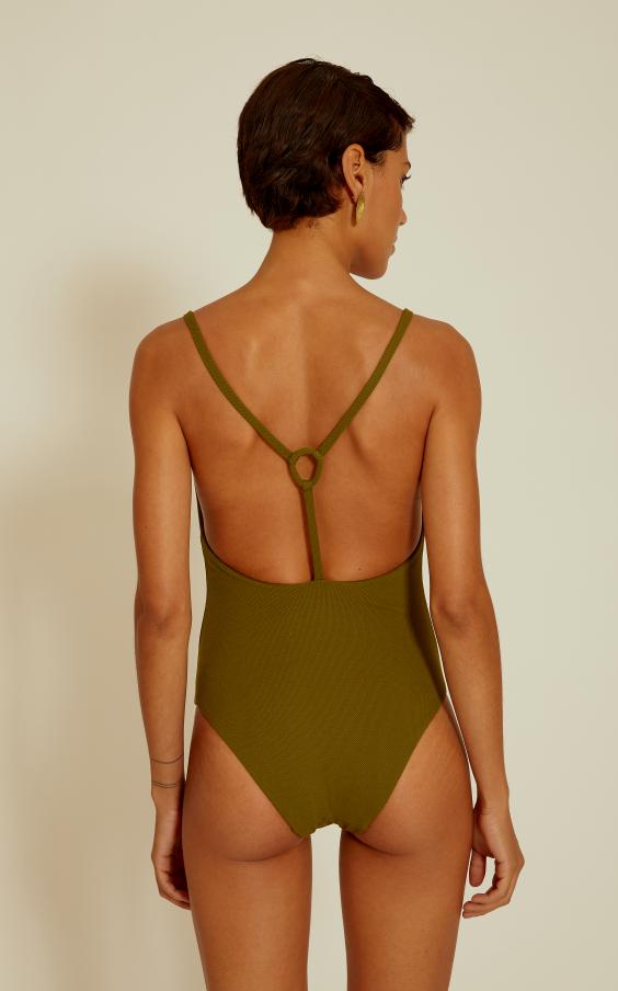 Moss Racerback One Piece