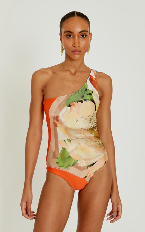 JAMBO ONE SHOULDER LOOP ONE PIECE | Lenny Niemeyer Europe
