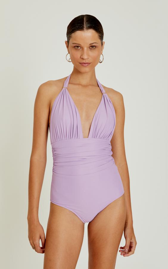 Dahlia Adjustable Halter One Piece