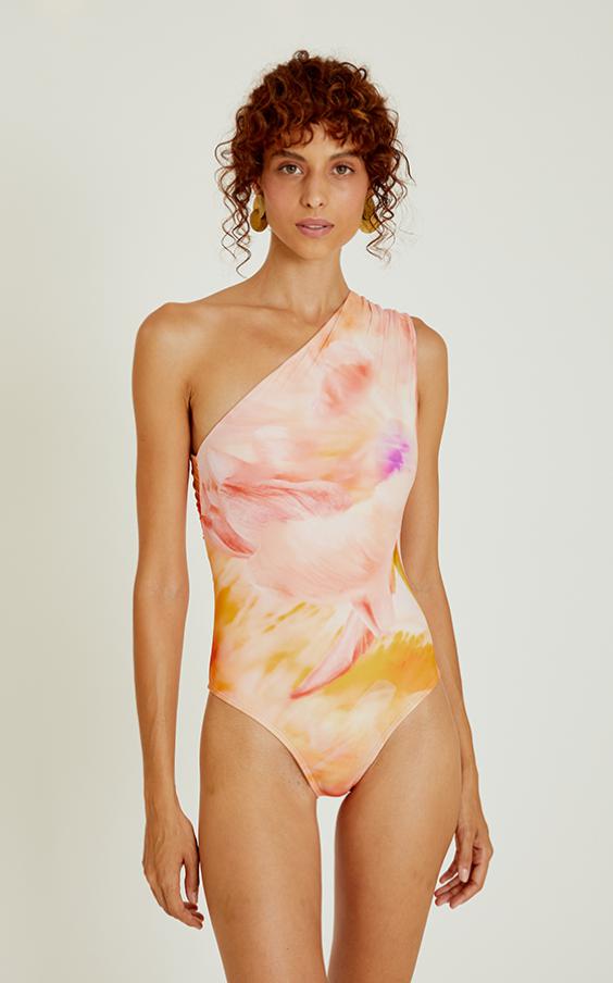 Cloud Loop One Shoulder One Piece