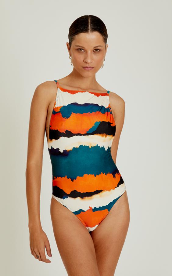 Horizon Bateau Athletic One Piece