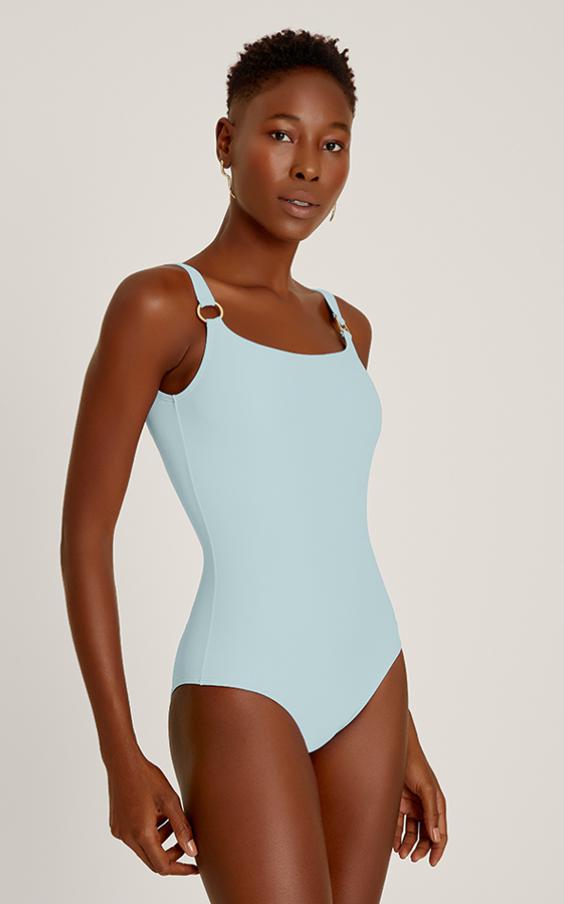 Ice Embellished Classic One Piece
