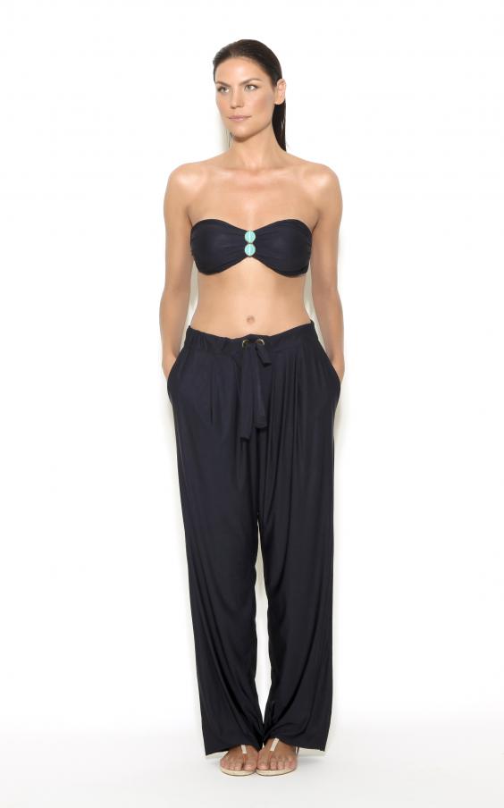 Black Bali Beach Pants 