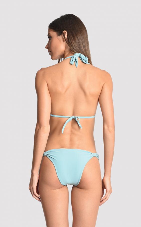 Sea Water Adjustable Padded Halter Bikini 