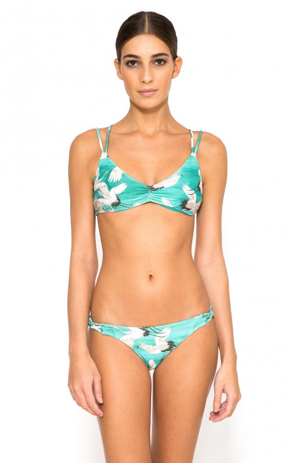 Naomi T-Shirt Interlaced Strap Bikini 