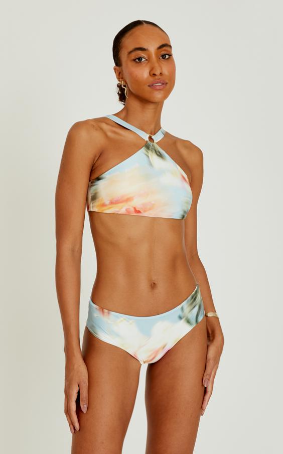 Breeze Ring High Neck Mid Waist Bikini