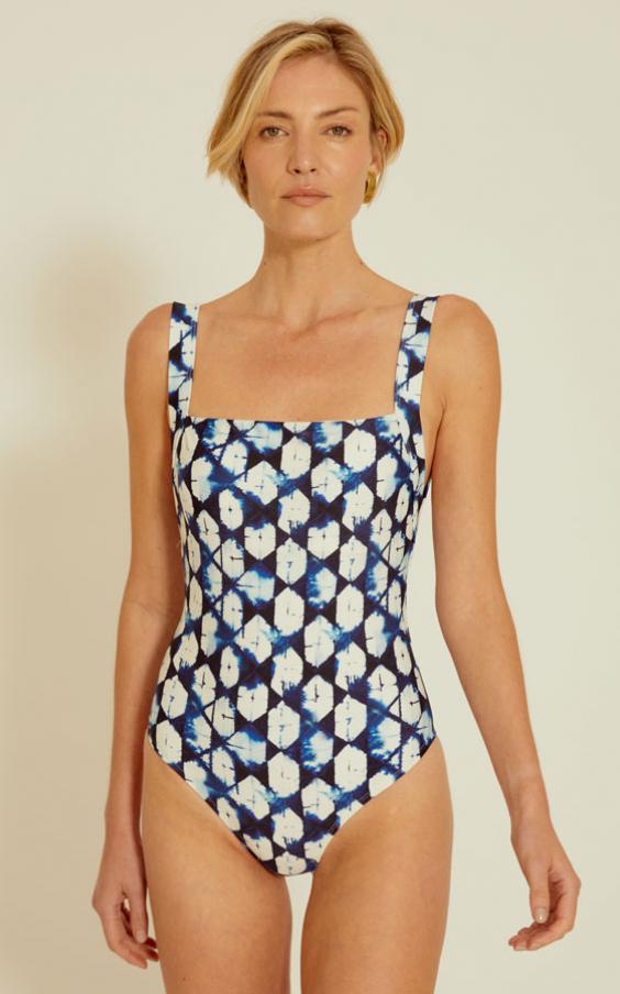 AZULI SQUARED NECK ONE PIECE