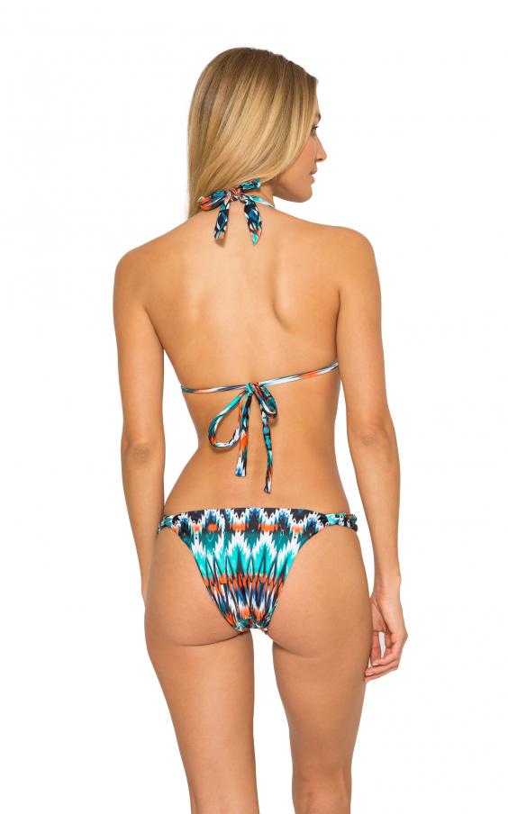 Ikat Adjustable Halter Bikini