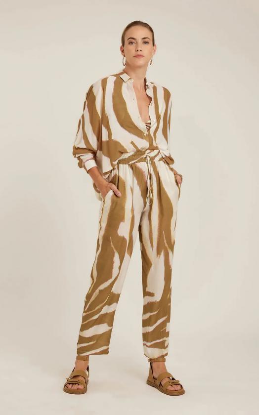 ORYX ELASTIC WAISTBAND PANTS